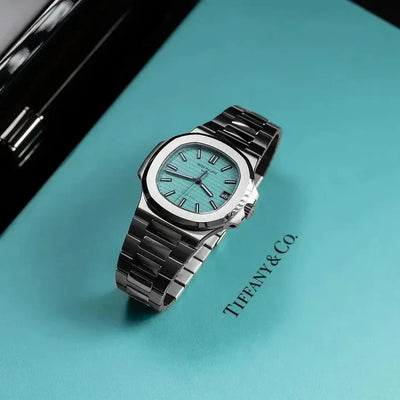 Elegant Nautilus Timepiece by Patek Philippe